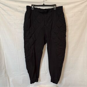 Adidas Black Adicross Quilted Golf Pants, Men’s Size X-Large